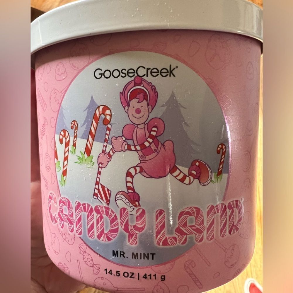 Goose Creek Limited Edition Candlyland Mr Mint 3 Wick Candle